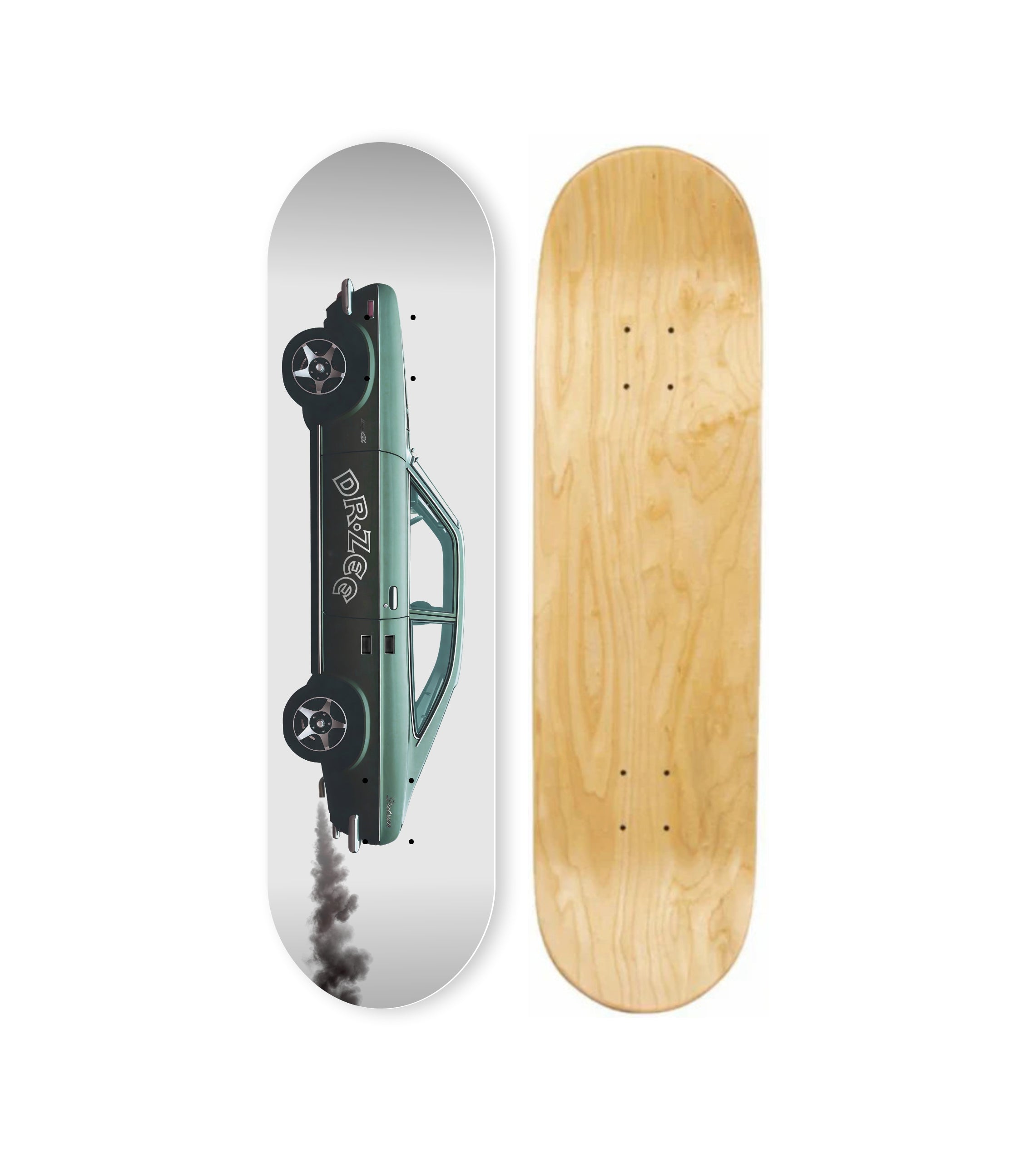 GHOST-RIDER SKATEBOARD DECK