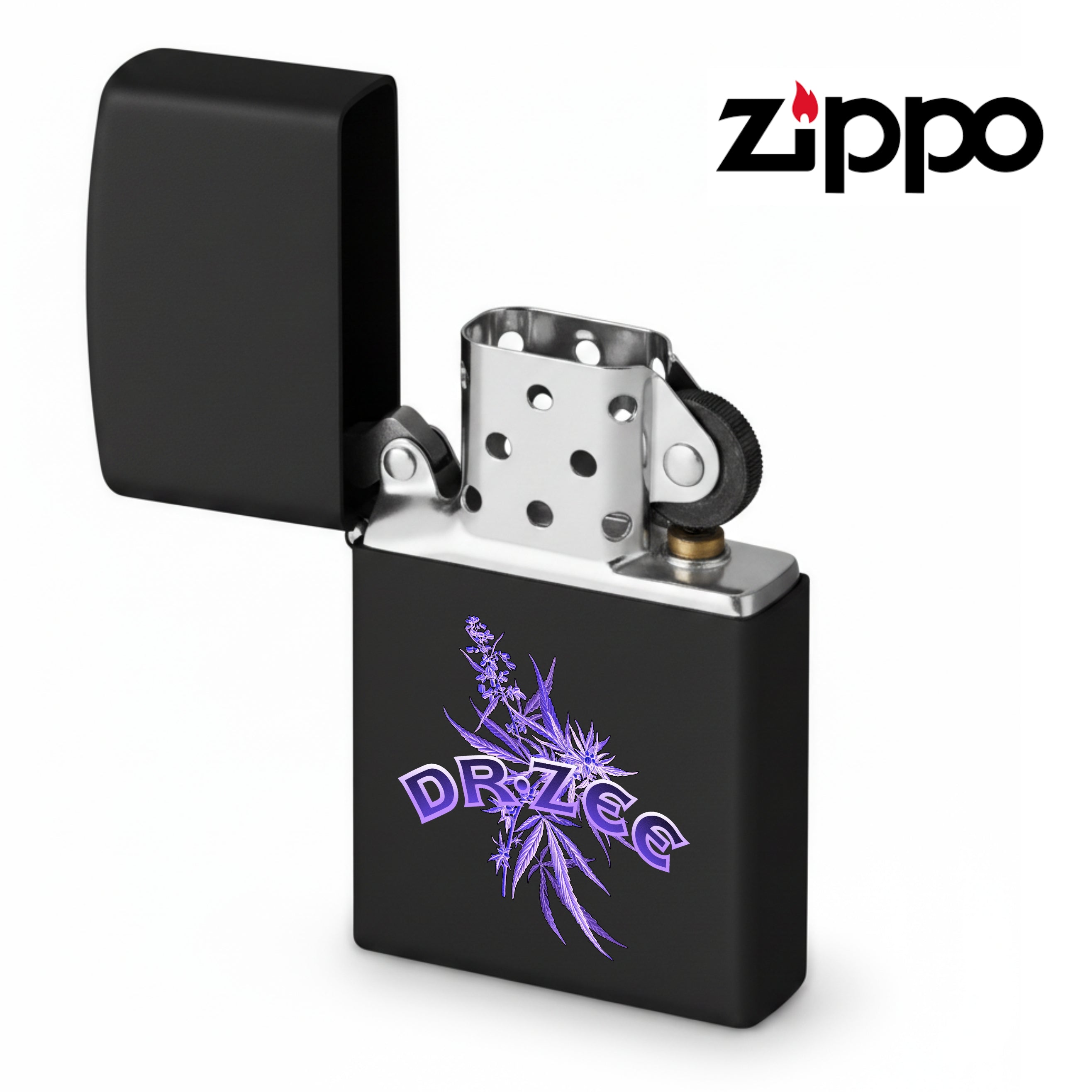 DR.ZEE &CO. KUSH LOGO ZIPPO